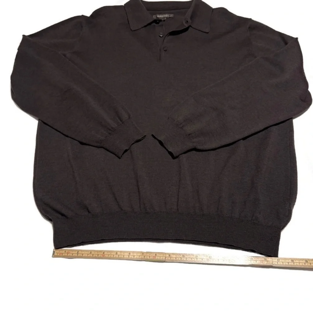 NORDSTROM VINTAGE CHOCOLATE BROWN ANGORA SWEATER